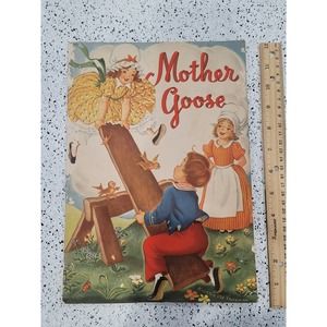 1949 Whitman Mother Goose children's picture book